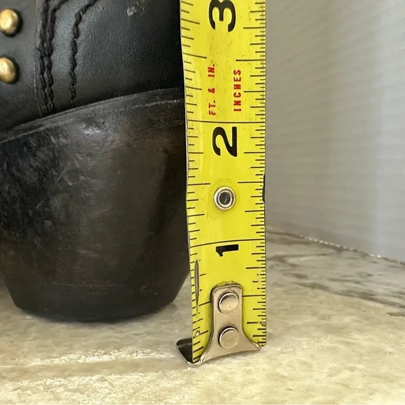 Idyllwind Walk This Way Studded Snip Toe Western Boot Black Tall Shaft Women 8.5 - Picture 5 of 16